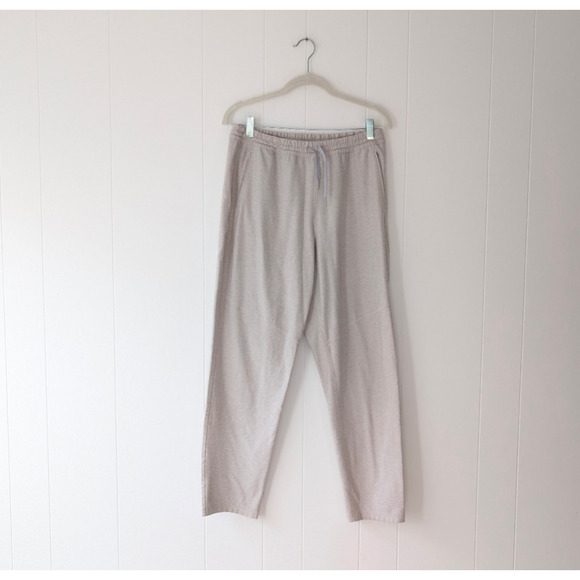 Outdoor Voice Heather Cream Joggers Pants, Size M - Picture 1 of 6